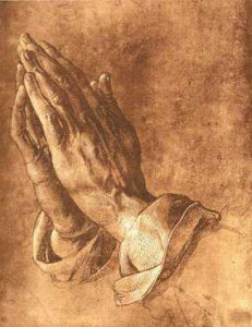 祈りの手