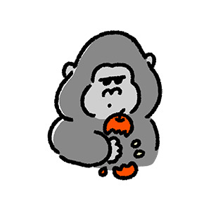 gorilla_apple
