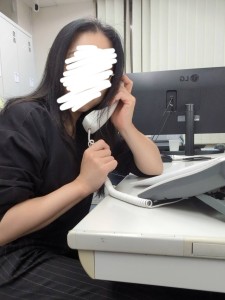 内勤ブログ電話