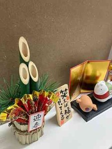 新年　門松